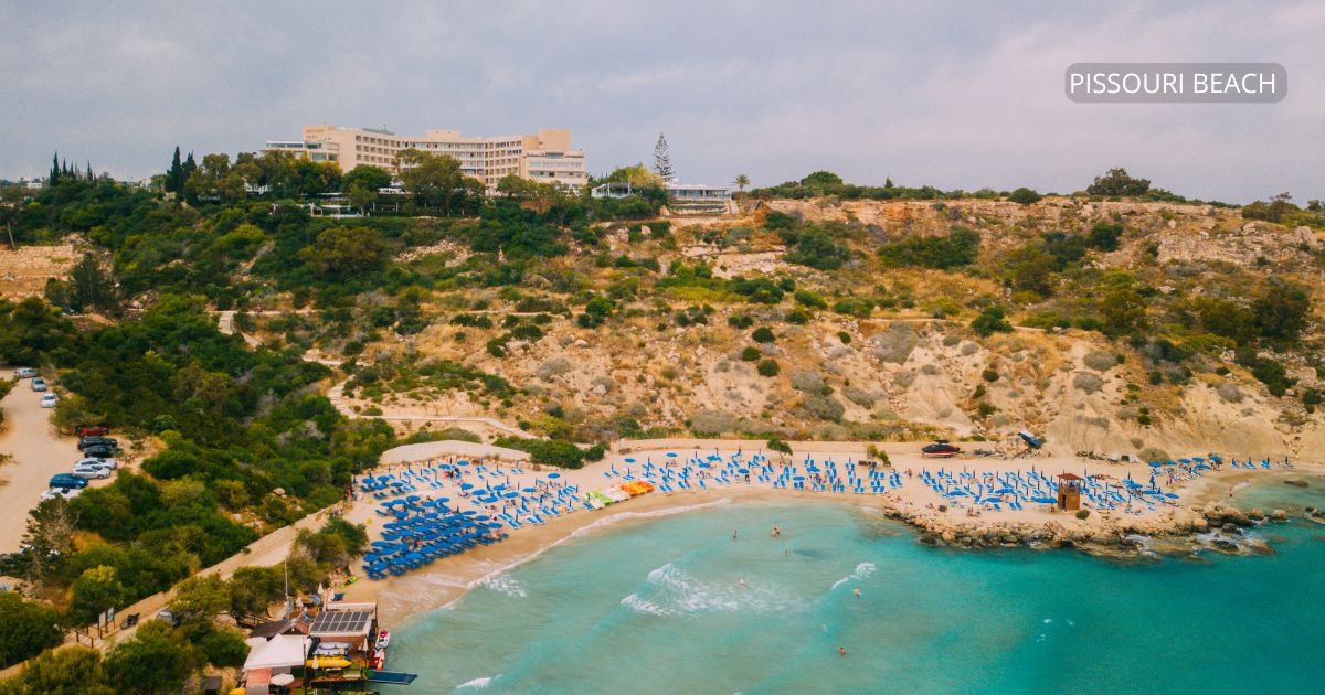 Pissouri Beach plaža na Cipru