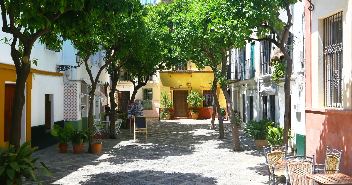 Povijesna četvrt Santa Cruz - dvorište
